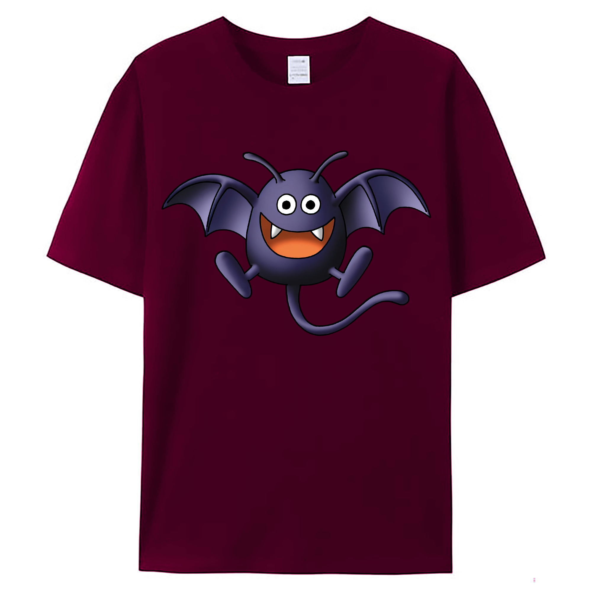 （画像用） ドラゴンクエスト Doragon Kuesuto Dragon Quest レディースカジュアルプリントTシャツ（綿100％）